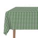 Martina Home Vichy tafelkleed, TEFLON, geconfectioneerd, groen, fles, 220 x 140 cm