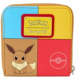 Loungefly Pikachu Bulbasaur Squirtle Eevee En Charmander Portemonnee Bruin