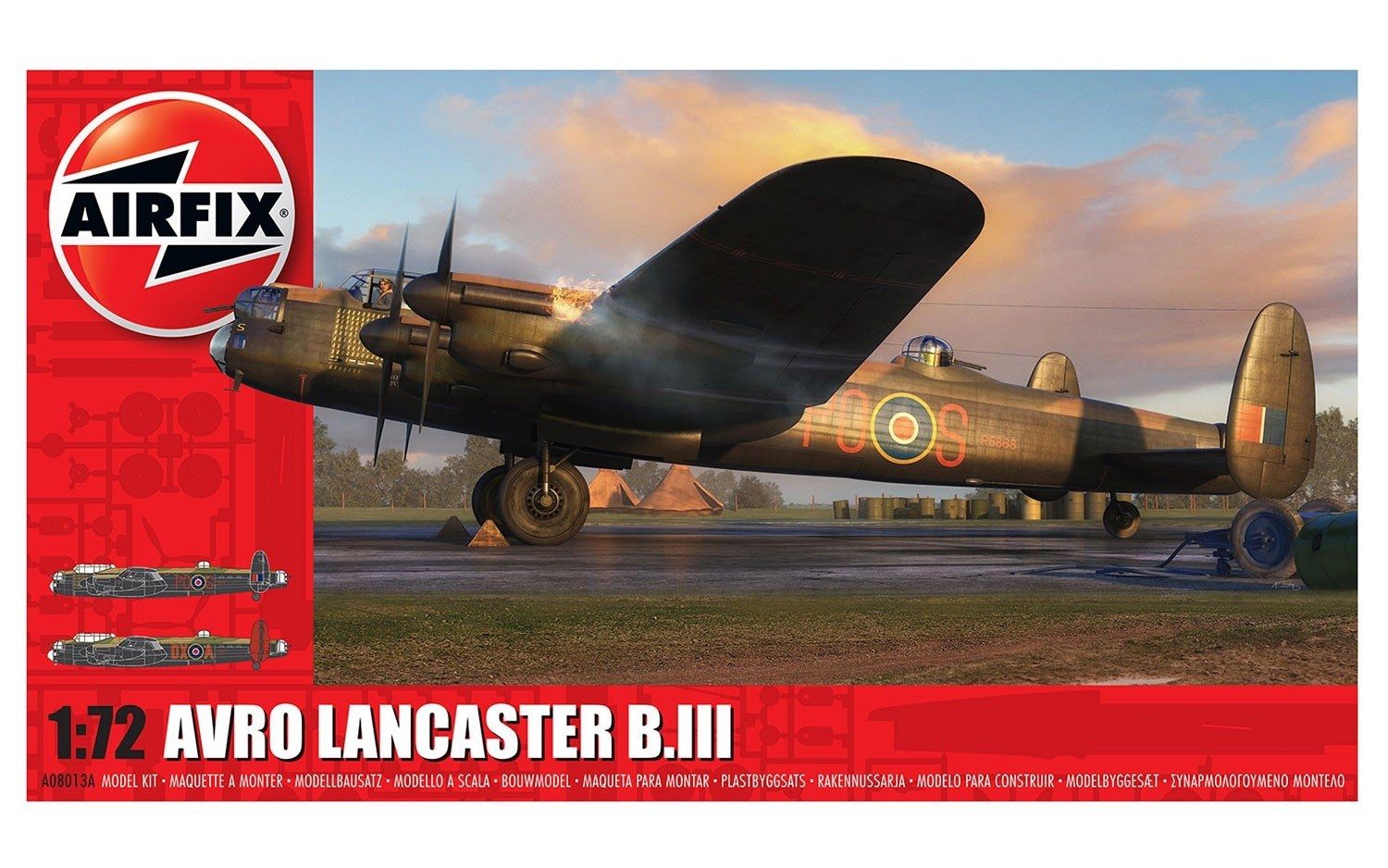 Airfix Avro Lancaster B.III Modelvliegtuig - 432 mm - Kunststof - 8+ jaar