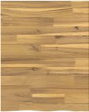 vidaXL Tafelblad Glas Wit 60 x 50 x 3 cm