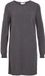 VILA Robe en maille courte Gris foncé chiné