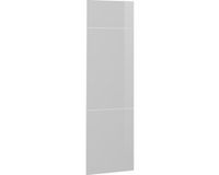 Vicco R-Line Keukenfront – 59.6 x 196 cm meubelfront voor de koelkastombouwkast Wit Hoogglans