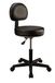Master Massage Backrest Zwenkkruk met in hoogte verstelbare rugleuning, zwart