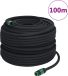 vidaXL Druppelslang 0,6'' 100 m rubber zwart