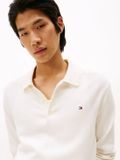 Tommy Hilfiger polo lange mouw beige