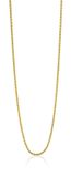 Zinzi zilveren goudvergulde palmier ketting ZILC-PG
