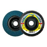 Klingspor 351281 SMT 325 Schuurdschijven X-LOCK 115 x 22,23 mm korrel 40 recht, zirconiumkorund, 10 stuks