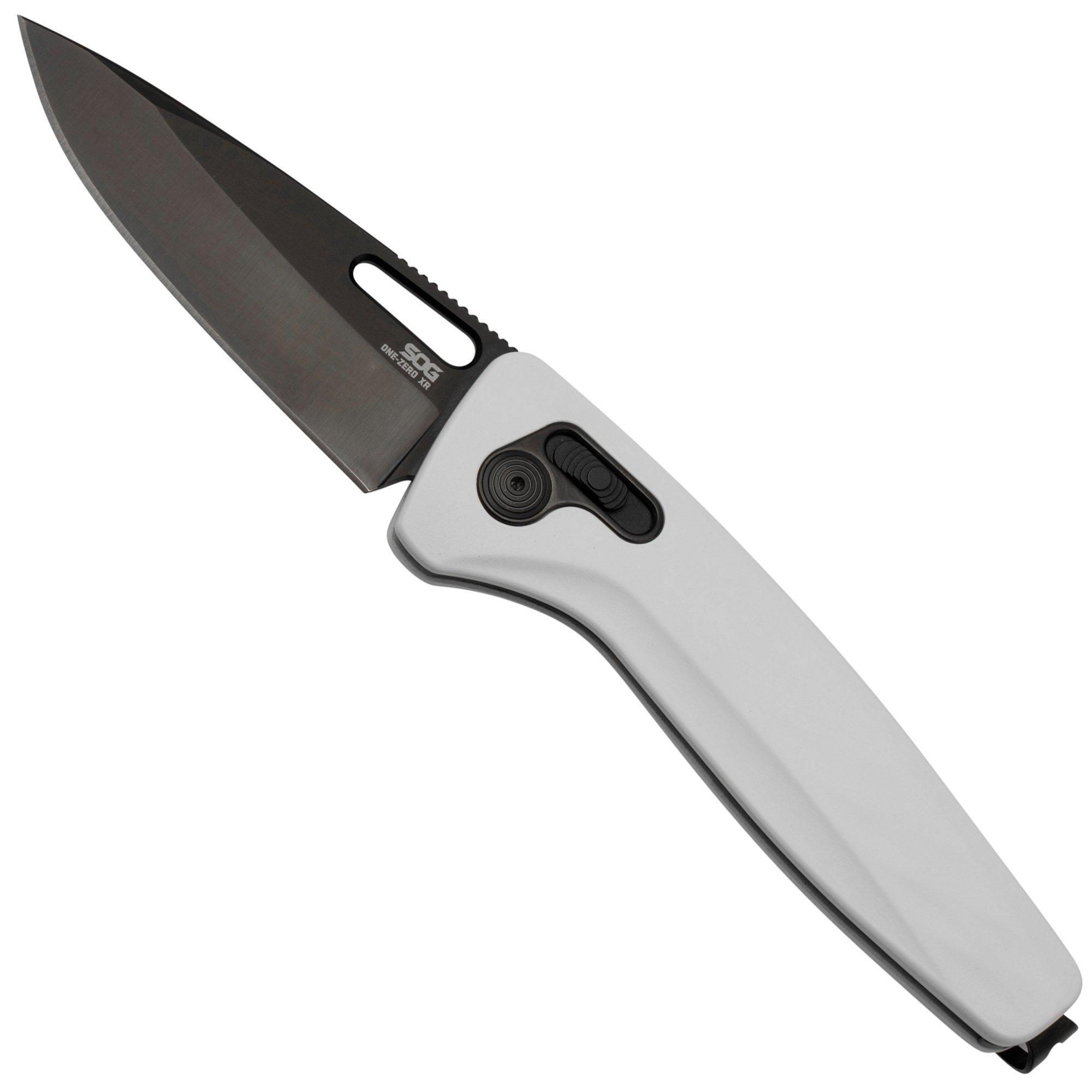 SOG One-Zero XR White Aluminum, Black Chrome 12-73-05-57 zakmes