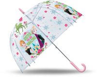 Disney Frozen Paraplu - Transparante Koepel - 46cm - Elsa & Anna