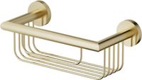 BES LED Doucherek - Douchemand - Leoni Rimbo - 30cm - RVS - Geborsteld Goud
