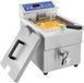 Royal Catering Friteuse à induction - 1x 10 litres - 60 à 190°C - RCIF-10EB