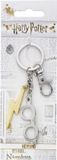 The Carat Shop Harry Potter Keychain Lightening Bolt & Glasses (silver plated) Keyrings