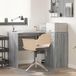Maison Exclusive - Bureau d'angle avec tiroirs Sonoma-Gris 102 x 88 x 75 cm