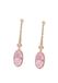 NAEMI Oorbellen Rose Goud Roze Kristal