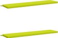 vidaXL - Coussin de banc - SOEST - 2 pièces - 100% Polyester - Vert vif