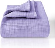 Famanu Wan GmbH Sprei 220 x 240 cm XXL - 100% katoen - Lavendel