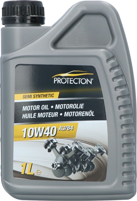 Protecton motorolie semi-synthetisch 10W40 A3/B4 1 liter