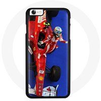 Maniacase Etui voor iPhone 5 Formule 1 rood Fernando Alonso