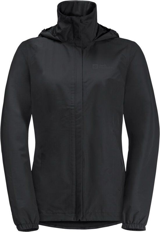 Jack Wolfskin Stormy Point 2L Jacket Women - Black - Size S - 2022
