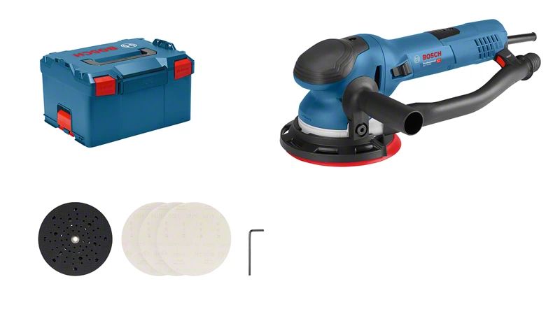 Bosch GET 75-150 Professional Excentrische Schuurmachine - 750W - 150mm - L-BOXX