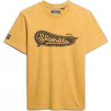 Superdry T-shirt met autologo en relaxte pasvorm - Heren