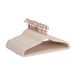 Amazon Basics Slanke, fluwelen, antislip kledinghangers voor pakken, 50 stuks, zachtroze/roségoud