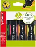 STABILO Green Boss Markeerstift 6070/4 Assorti 5 stuks