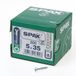 Spax - Spaanplaatschroeven - Torx 20 Platkop - 5 x 35mm - Deeldraad - WIROX (500 stuks)