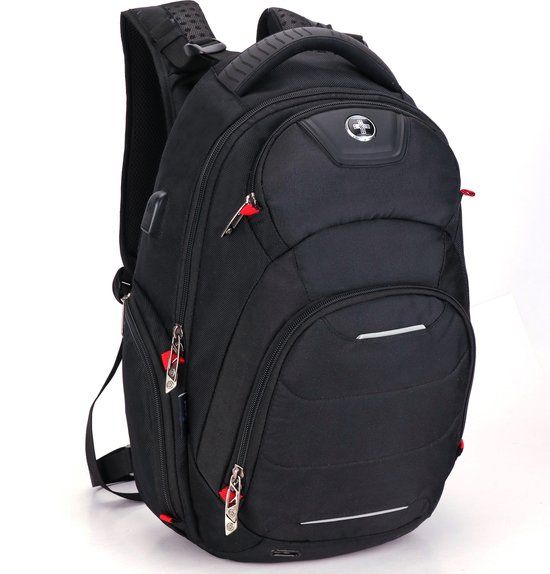 Swissdigital Design Hercules - Rugzak bundel inclusief SDD Finder - Black | 6958561722234