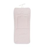 Omkeerbaar matras met bijennest, katoen, roze