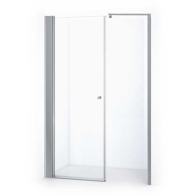 Maxaro Douchewand met Draaideur Zircon Comfort 140cm Chroom