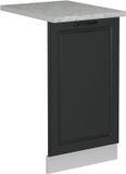Vicco R-Line Vaatwasserfrontpaneel – 45 cm, WB Marmer Antraciet landhuis