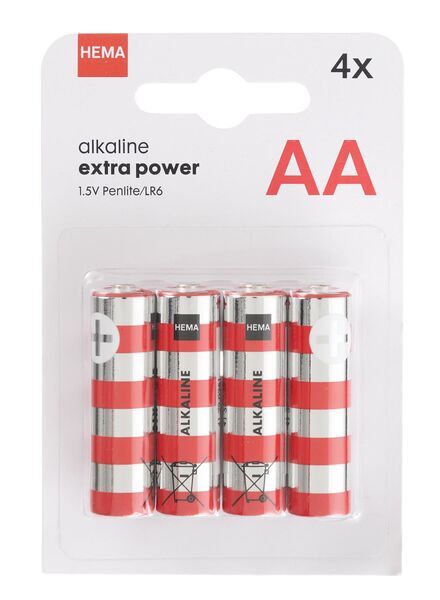 HEMA 4-pak AA Batterijen