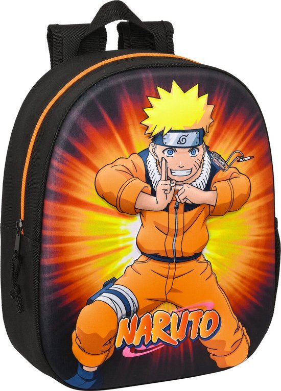 Naruto Rugzak, 3D Shonen - 33 x 27 x 10 cm - Polyester