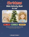 Christmas Bible Activity Book for Kids