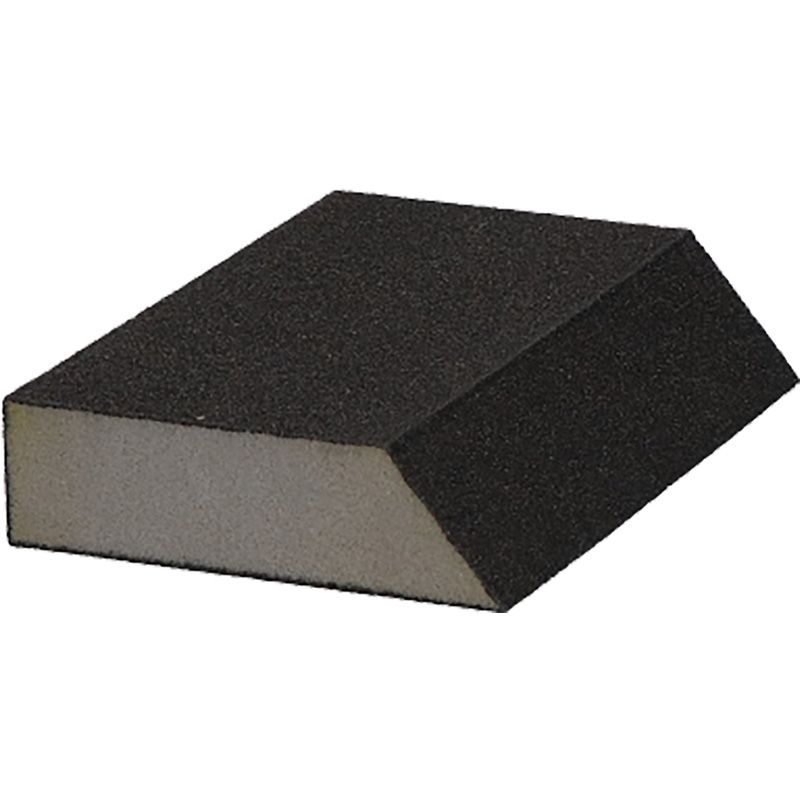 Agera Proline Gold schuurblok 4-zijdig 124x87x25mm Hoek Fijn