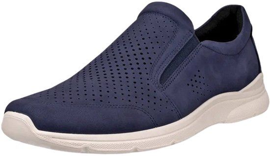 ECCO Irving Slip On Sneakers Heren - Donkerblauw - Maat 41