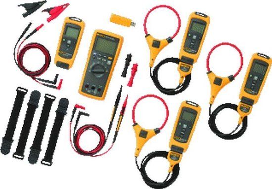 Fluke FLK-A3001 FC KIT Stroomtang, Multimeter Digitaal Grafisch display, Datalogger CAT III 1000 V, CAT IV 600 V