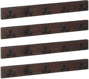 vidaXL Hanger Bruin 60 x 7 x 8 cm Massief Gerecycled Hout