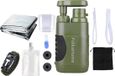 PolkaHome Filtre à eau Survival Filtre 5000L, Filtres à eau Outdoor, Purification d'eau, Appareil de purification d'eau, Kit de survie, filtre à eau kit d'urgence