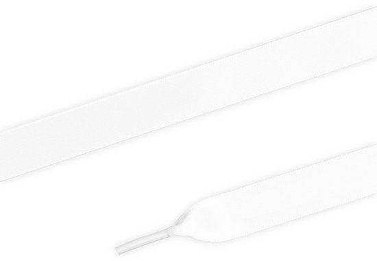 Prym Platte veters satijn 15mm 100cm wit
