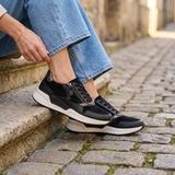Gabor Gabor Rollingsoft Sneakers zwart Suede