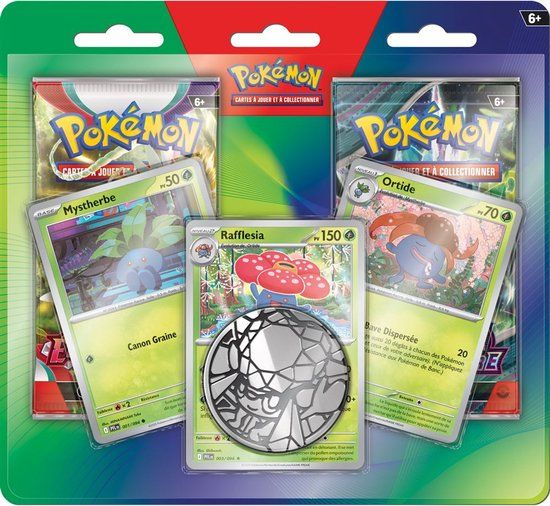 Pokemon Pokémon – 2PACKMAR26 – Booster- en promotiepakket – 3 promo-kaarten - FR - Frans - Franstalig