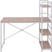 Maison Exclusive - Bureau avec étagère, doté de 4 étagères, chêne