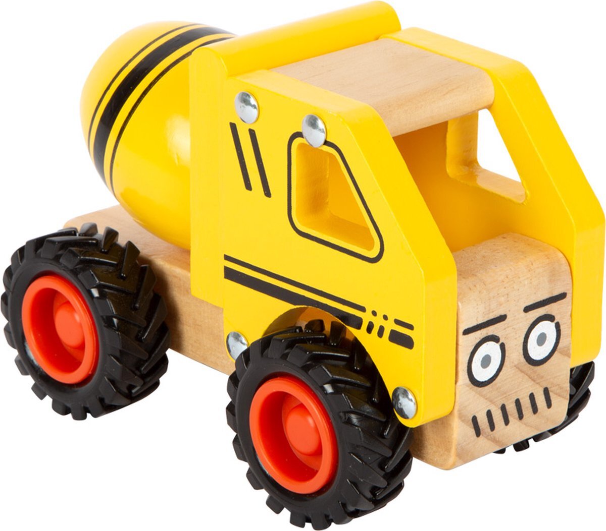 Small Foot Houten cementwagen - Houten speelgoed vanaf 1,5 jaar