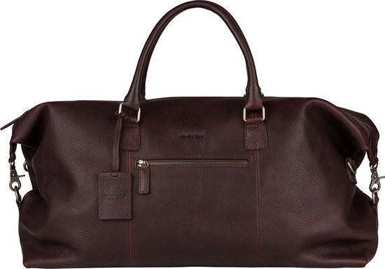 BURKELY Antique Avery Weekender Reistas - Bruin - XL - Leer