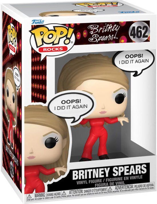 Funko Pop! Rocks Britney Spears #462