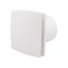 Ventilator 100 mm Silent met timer. vochtsensor - wit