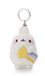 62212 Molang 62212 Pluche sleutelhanger met vallende ster, 8 cm, wit