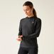 Dare 2B Sprint City Vochtregulerend Lichtgewicht Dames Sport Hoodie Black Maat 38
